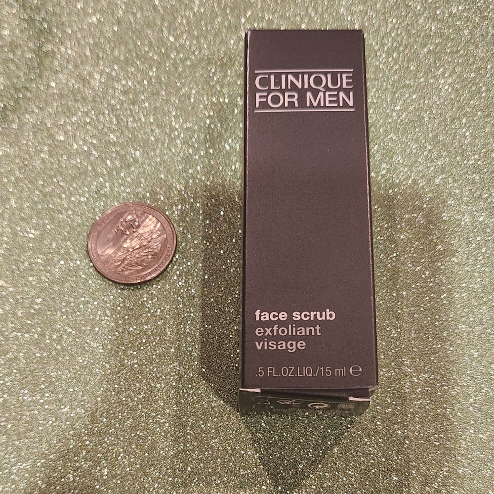 Mens face scrub